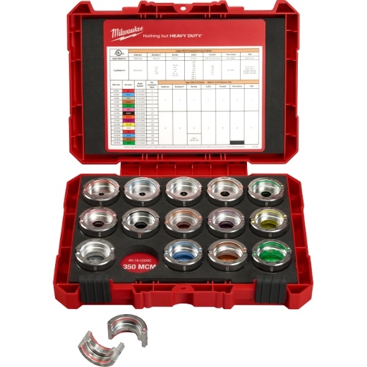 Picture of Milwaukee Electric Tool 49-16-KitC #8 Awg-600 Mcm Copper U Die Kit